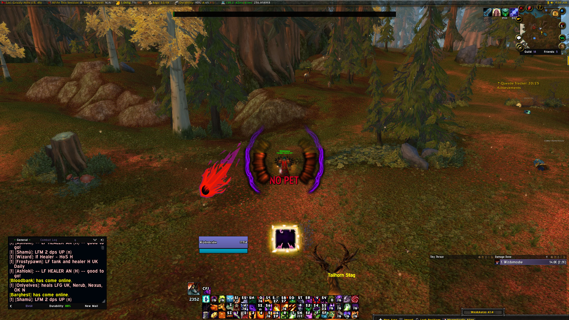 Demo Lock Wotlk Screenshots WeakAura World Of Warcraft