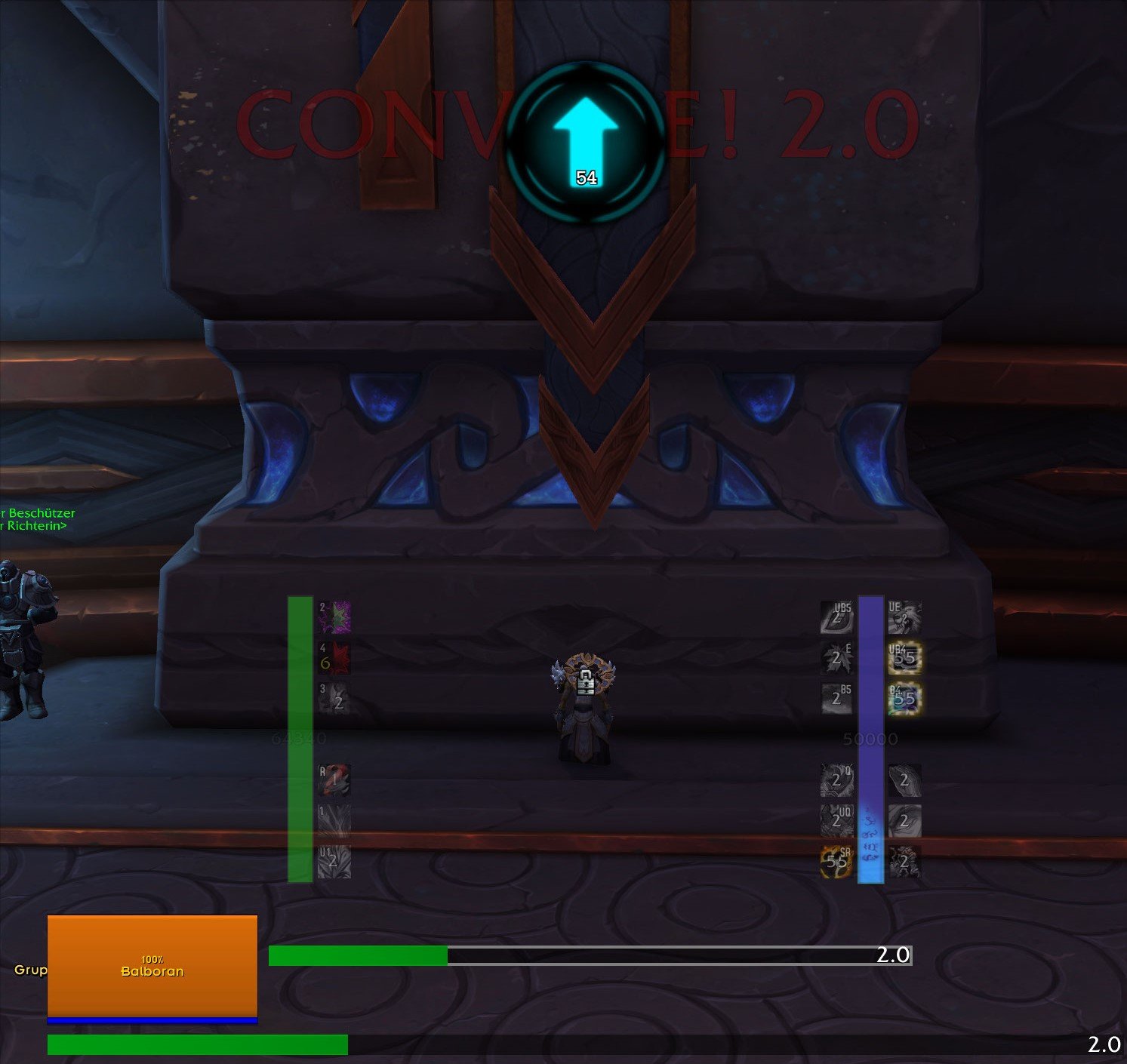 Druid HUD Restoration WeakAura World Of Warcraft