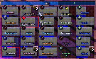 color coded CoH spell trace