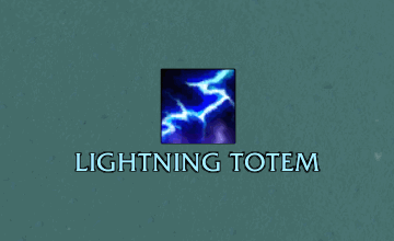 Clickable Lightning Totem Alert