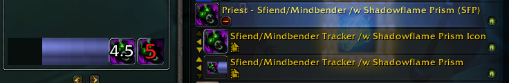 Priest - Sfiend/Mindbender /w Shadowflame Prism Legendary (SFP)