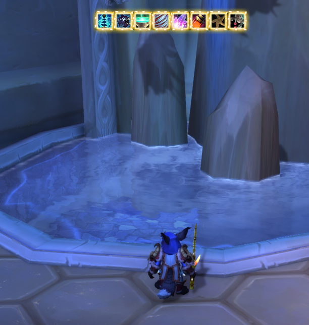Coinfish - Clickable helper for completing "The Wish Remover" achievement - Broken Isles Dalaran fountain coins