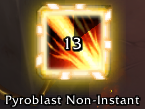 Sun King's Blessing When to Pyroblast