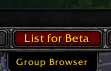 Queue non-locked Beta Button