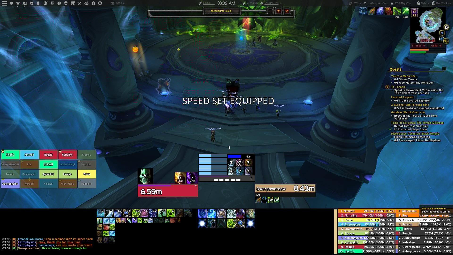 weakauras blood dk tanking addons