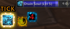 Affliction Drain Soul Snapshot Helper Wotlk