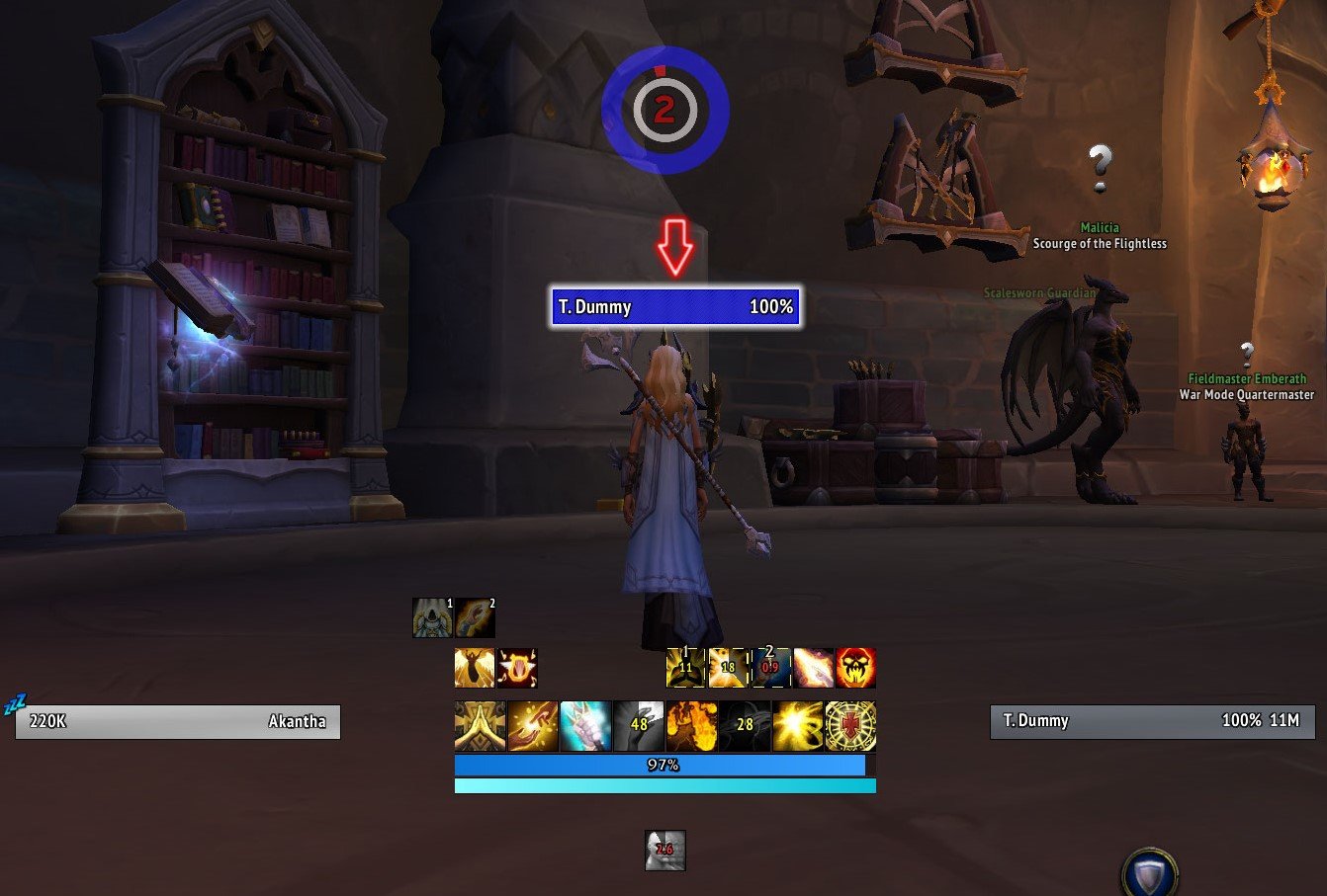 Divine Star, Lightweaver, and Resonant Words rings WeakAura World of Warcraft