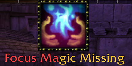 Focus Magic missing