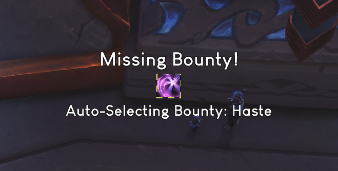 Shrouded Bounty Helper - Autoselect and Reminder