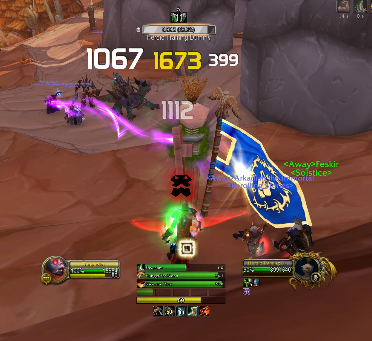 Rogue HUD for Combat and Assasination v1.0 for WOTLK | Wago.io