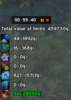 Herb Tracker w/ Prices
