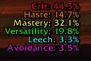 world of warcraft secondary stats