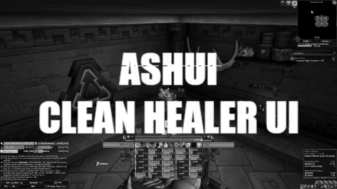 [v1] AshUI - Clean Healer UI for BFA 8.2