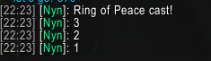 Ring of Peace countdown to chat