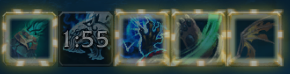 Cooldowns and Trinkets with Glowing Icons