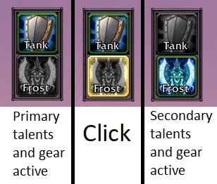 Talent and Equipment swap (clickable)