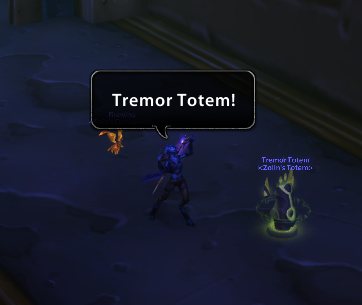 Tremor Totem Announcer