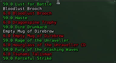 DEPRECATED - dynamic trinket state text