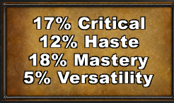 Secondary Status % Tracker