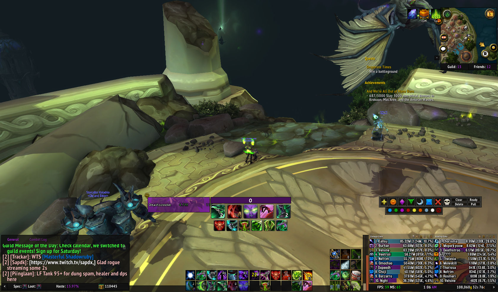 elvui update for 7.2