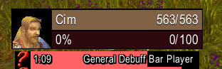 General Debuff Bar Player