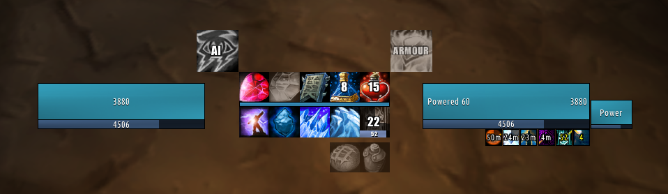 Powered's Classic Mage HUD