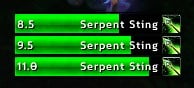 Drak's Serpent Sting Tracker
