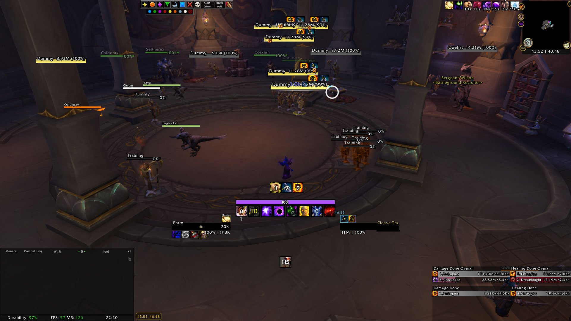 ElvUI Dps/Tank Amin