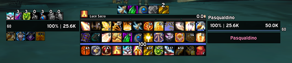 Healer dark ui