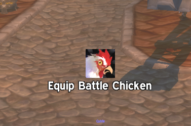 equip gnomish battle chicken reminder