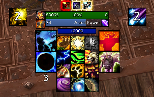 Balance Druid AP & HP Bar - Lunalove