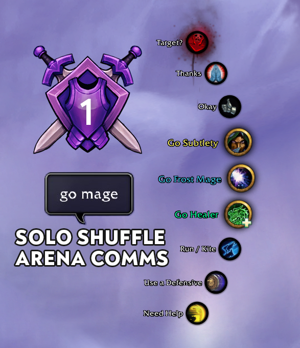 Solo Shuffle / Arena Comms - By nasa