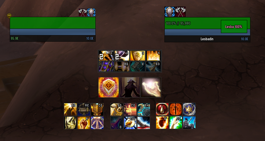 Perfect Minimalist Protection Pally UI