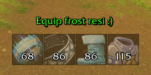 Frost resistance gear - reminder - 3.3.5 content