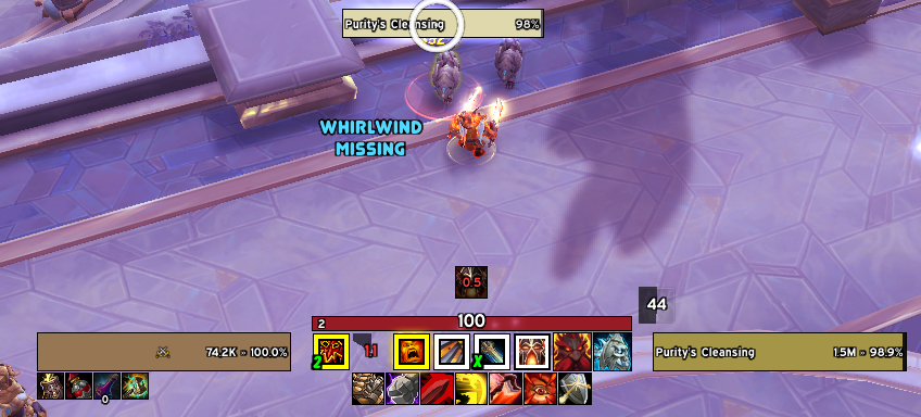 mdk auras + Overlay over Atrocity UI