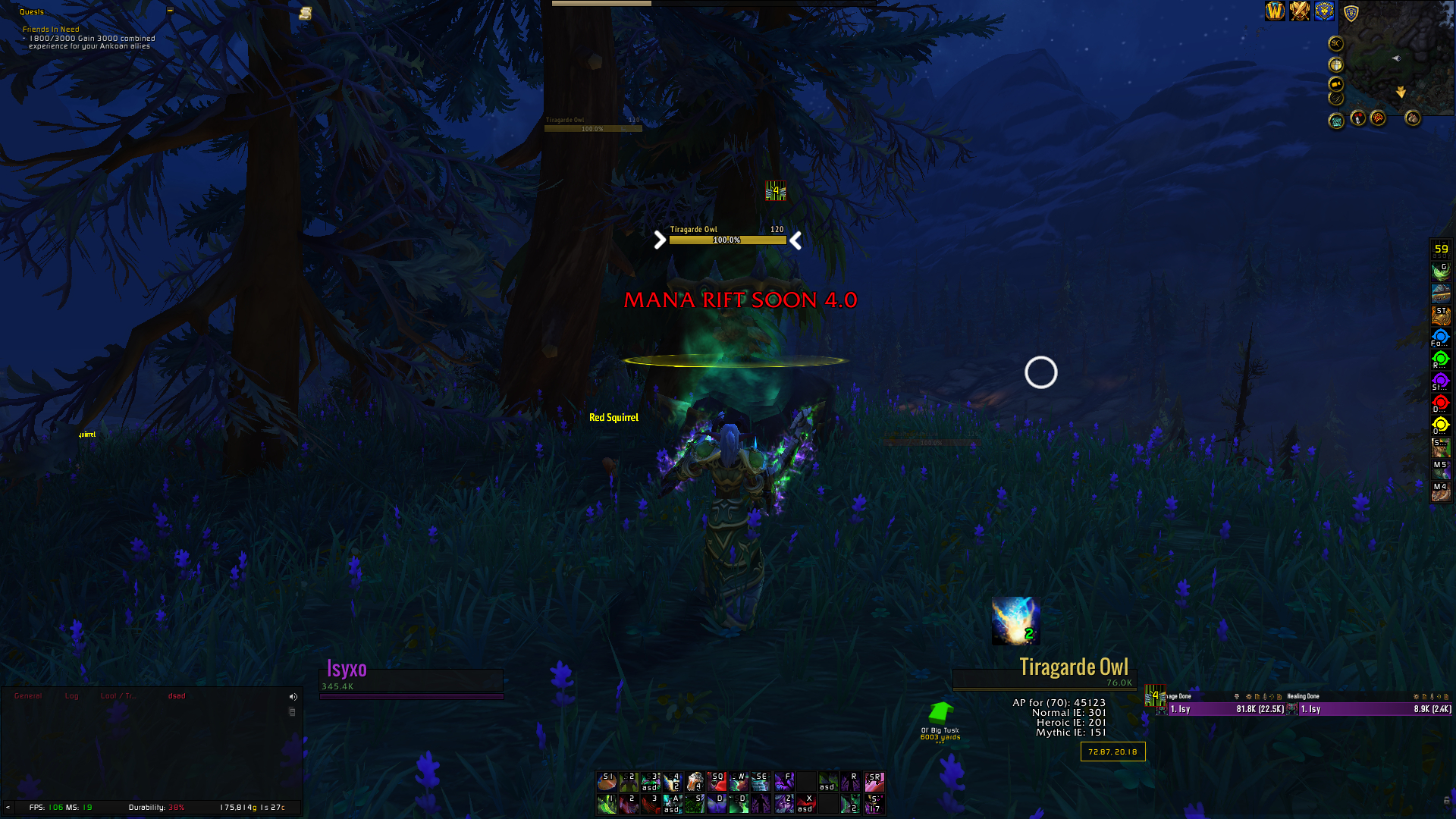 Mana Rift PVP Timer (Detainment)