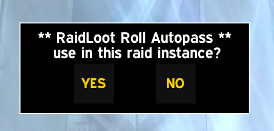 RaidLoot Roll Autopass