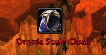 Tank: Onyxia Scale Cloak Warning