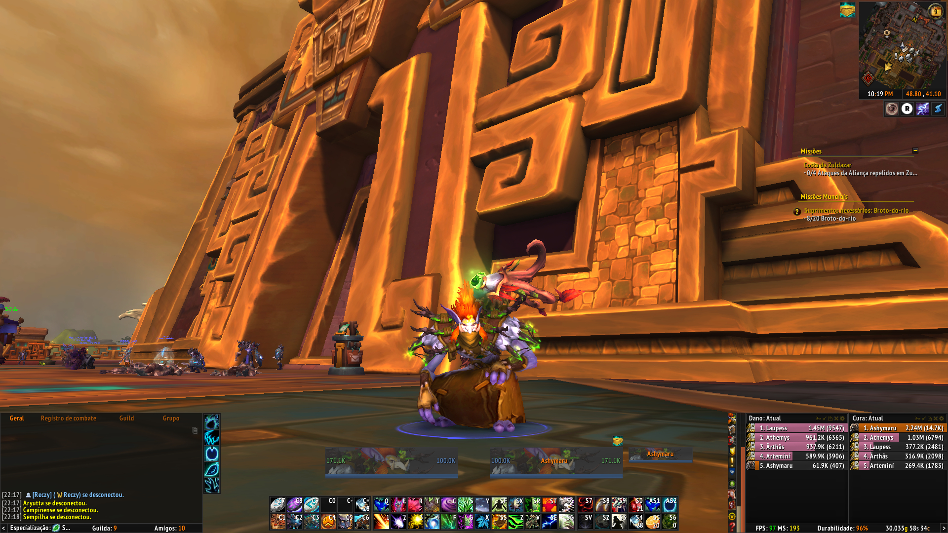 ElvUI Druid Restoration Dungeon/Raid UI 8.1 Wago.io