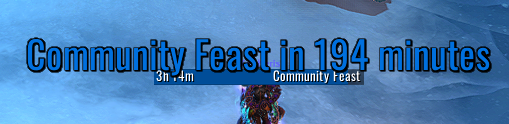 Iskaar Community Feast Tracker