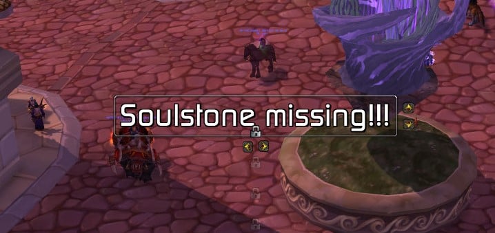 Soulstone Missing wotlk classic