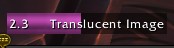 Translucent Image