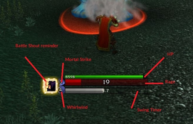 Warrior ARMS basic UI