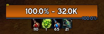 Clickable Icons for all Potions and Healthstones (SL Updated)